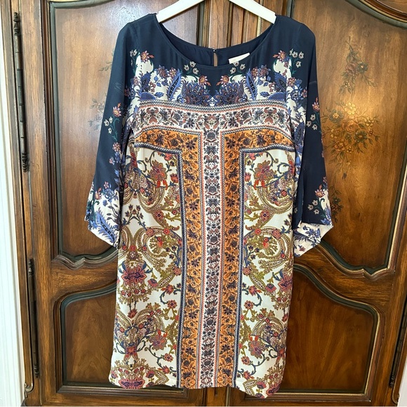 Maeve by Anthropologie~ Barcelona Silk Dress in size 6 - Picture 4 of 14